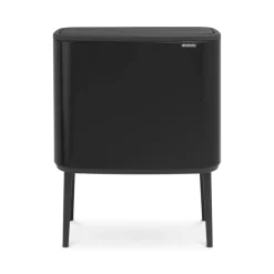 Bo Touch Bin 11+23 L, negro mate