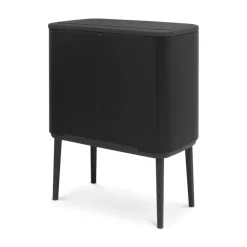 Bo Touch Bin 11+23 L, negro mate