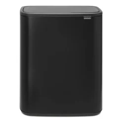 Bo touch bin 60 L, negro mate