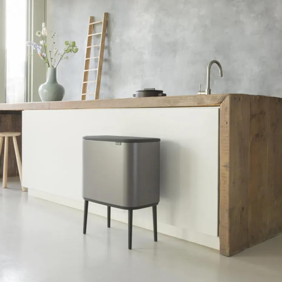 Bo Touch Bin 36 L, platino