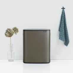 Bo touch bin 60 L, Platinum