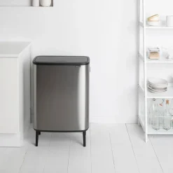 Bo touch bin high 60 L, acero cepillado mate