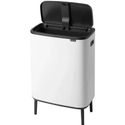 Bo touch bin high 60 L, blanco