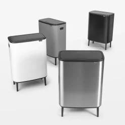 Bo touch bin high 60 L, negro mate