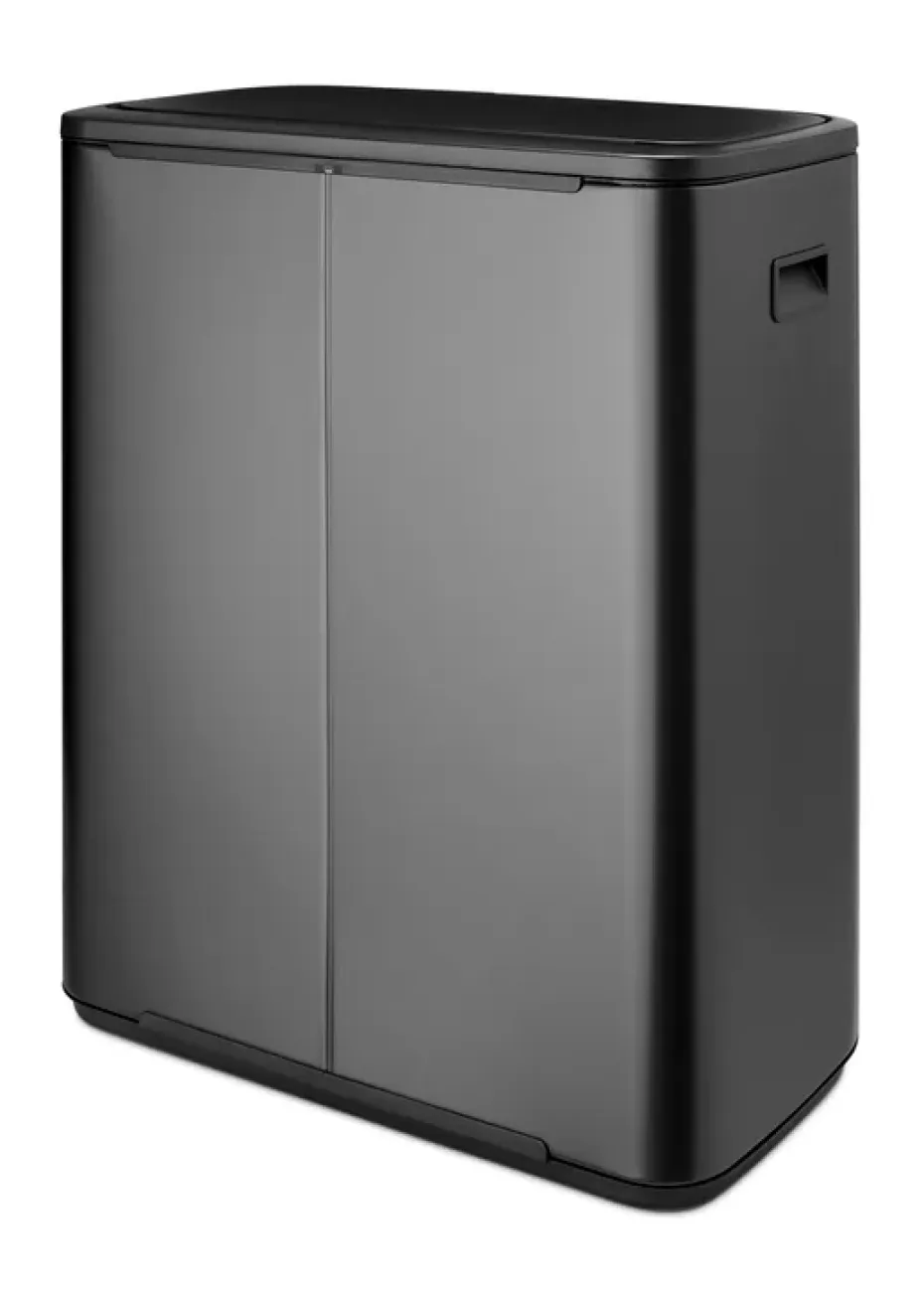 Bo touch bin 2x30 L, Confident Grey