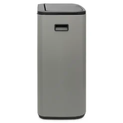 Bo touch bin 2x30 L, Mineral concrete grey