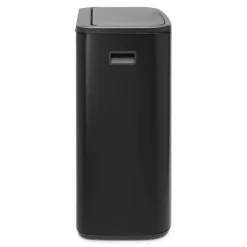 Bo touch bin 2x30 L, negro mate