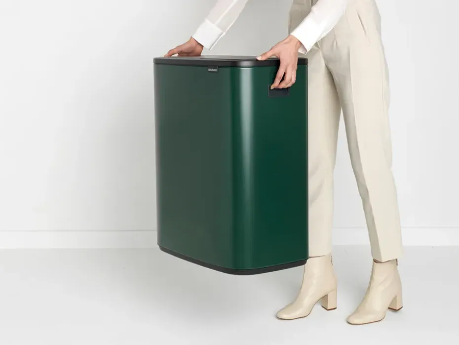 Bo touch bin 2x30 L, Pine green