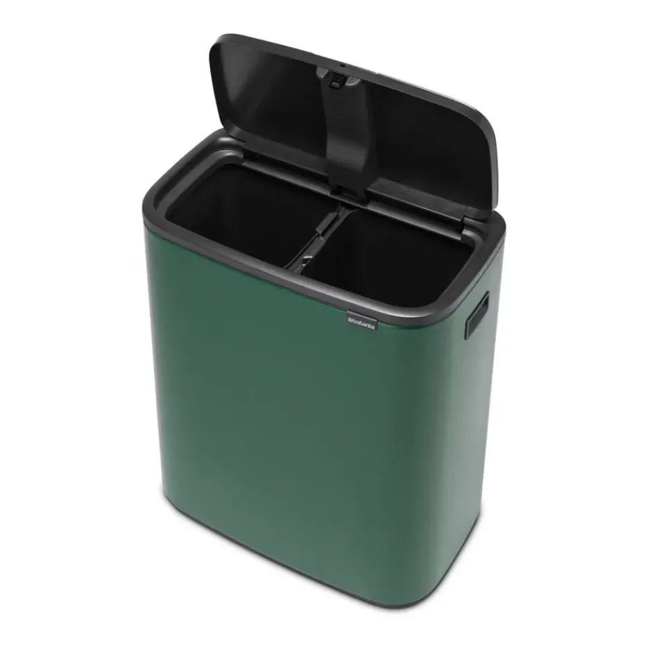 Bo touch bin 2x30 L, Pine green