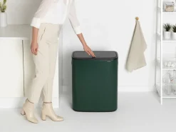 Bo touch bin 2x30 L, Pine green