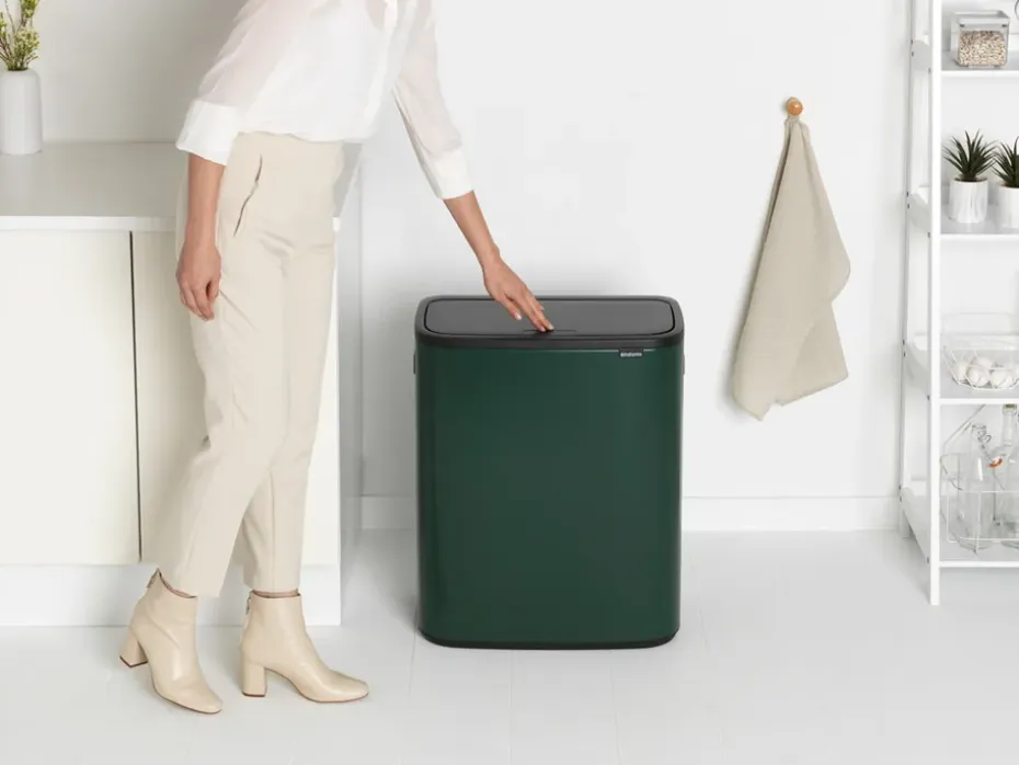 Bo touch bin 2x30 L, Pine green