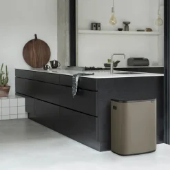 Bo touch bin 2x30 L, Platinum