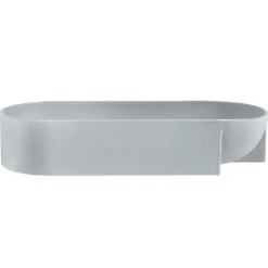 Bol cerámica Kuru 7,5x37 cm, gris claro