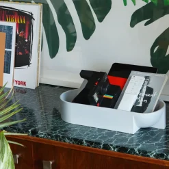 Bol cerámica Kuru 7,5x37 cm, gris claro