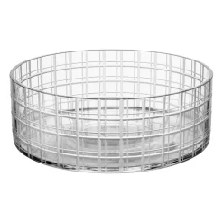 Bol Cut in number Ø27,5 cm, patrón de cuadros