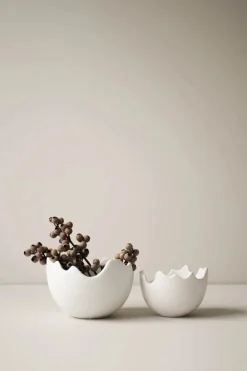 Bol Happy Easter cáscara de huevo small, White