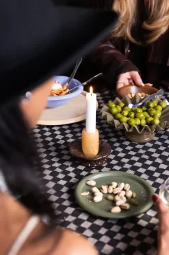 Bol Lori M Ø18 cm, Verde-beige