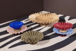 Bol Lori M Ø18 cm, Verde-beige