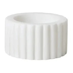 Bol Platon Ø7 cm, White marble