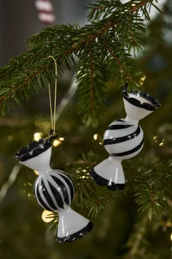 Bolas de navidad Jolly, 4-pack, Blanco