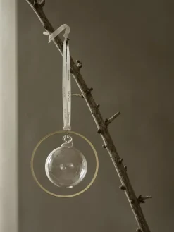 Bolas de Navidad KITAI 8,5 cm 4 unidades, Clear