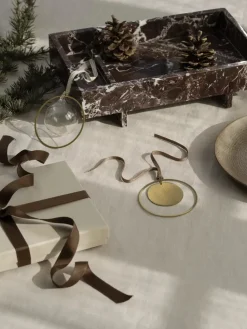 Bolas de Navidad KITAI 8,5 cm 4 unidades, Clear