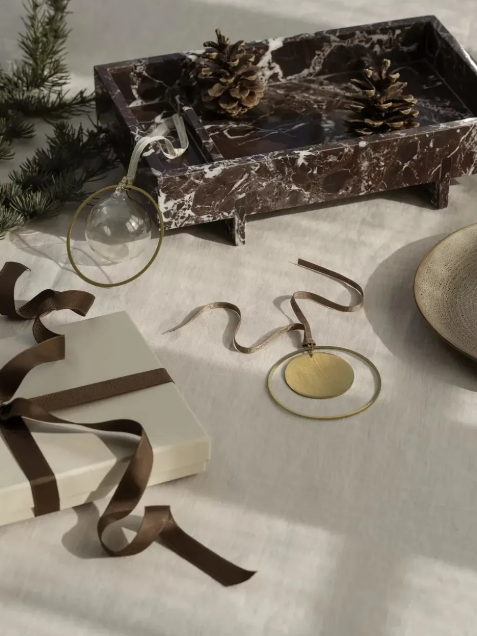 Bolas de Navidad KITAI 8,5 cm 4 unidades, Clear