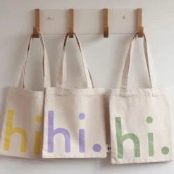 Bolsa Design Letters Little hi., Purple