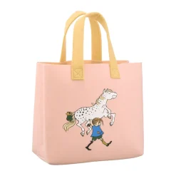 Bolsa Tote Pippi 25x25 cm, Pippi y el caballo