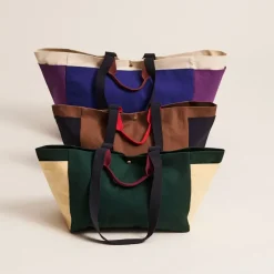 Bolsa Weekend Bag Organic S, Dark green multi