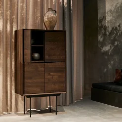 Bombonera Hazel M, marrón