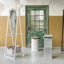 Burro para ropa Linn, pequeño, Blanco