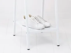 Burro para ropa Linn perchero compacto, Blanco