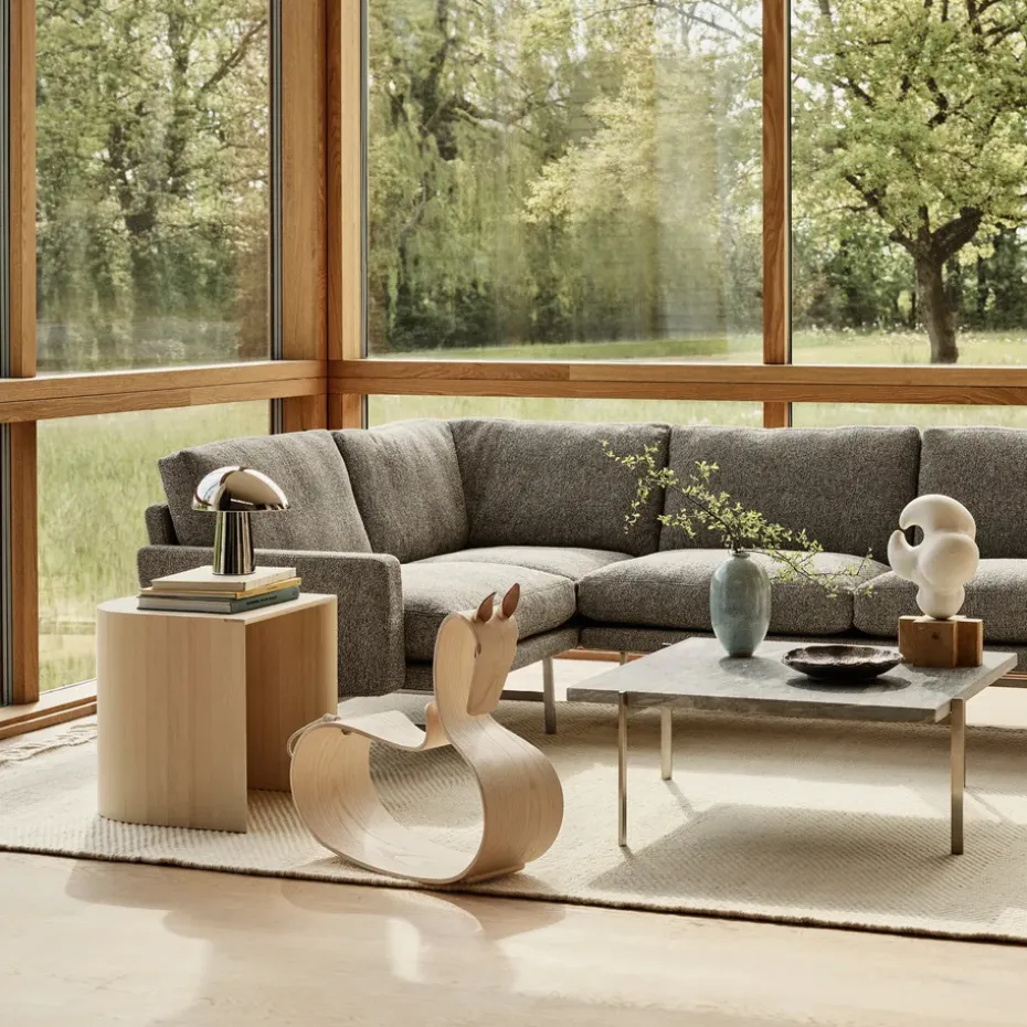 Caballito balancín Rocking Horse, Fresno lacado incoloro