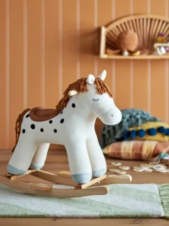 Caballo balancín Merlen, Blanco