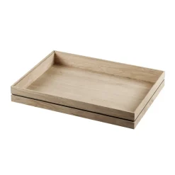 Caja de almacenaje Organise 25x34 cm, Wood