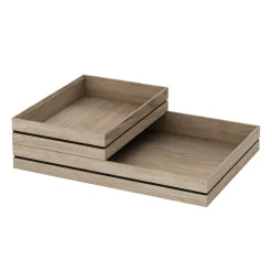 Caja de almacenaje Organise 25x34 cm, Wood