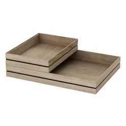 Caja de almacenaje Organise 17x25 cm, Wood