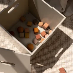 Caja de almacenamiento Cube Storage, Beige