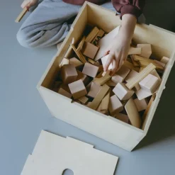 Caja de almacenamiento Cube Storage, Abedul