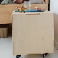 Caja de almacenamiento Cube Storage, Abedul