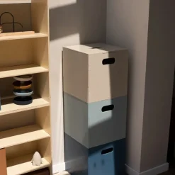 Caja de almacenamiento Cube Storage, Verde oliva