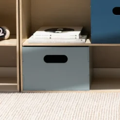 Caja de almacenamiento Kiddo Box, Verde oliva