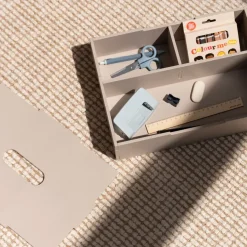 Caja de almacenamiento Kiddo Tool Box, Beige