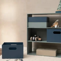 Caja de almacenamiento Kiddo Box, Azul