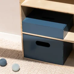 Caja de almacenamiento Kiddo Box, Azul