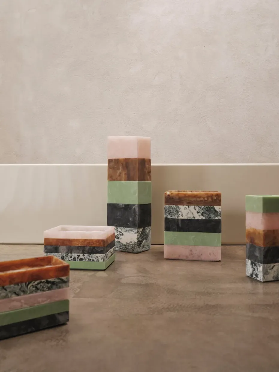 Caja de almacenamiento Mist 7,5x10 cm, Seafoam