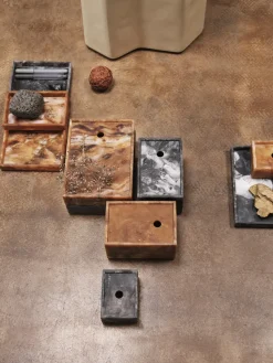 Caja de almacenamiento Mist 10x15 cm, Charcoal