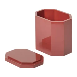 Caja de almacenamiento Nova 7,5x10 cm, Picante Red