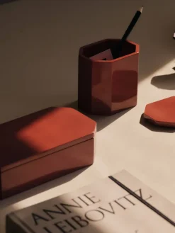 Caja de almacenamiento Nova 7,5x10 cm, Picante Red